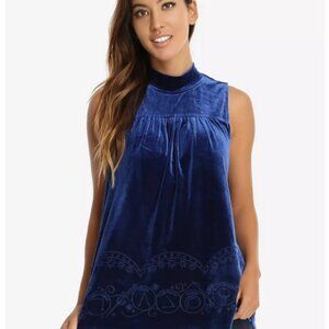 Harry Potter mock neck sleeveless velvet symbols shirt size 2X EUC